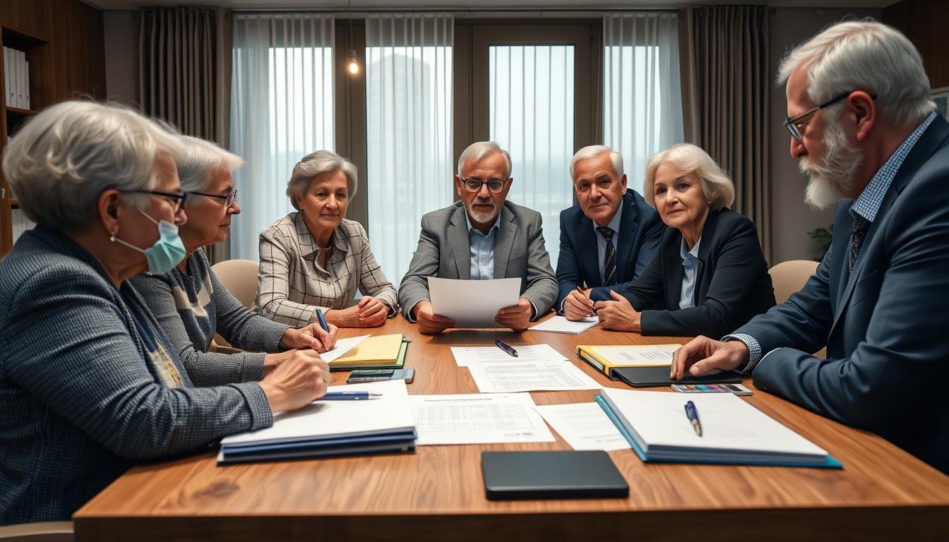 Family legal discussion support